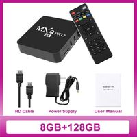 Ue Plug - 8G 128G - boîtier TV 11 S905L 8 go-128 go 4K lecteur multimédia décodeur connecté