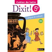 Dixit - Cahier Latin 5e - élève 2023