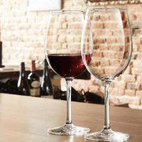 6 verres à vin rouge 58cl Cabernet Tulipe - Chef&Sommelier - Cristallin ultra transparent 30% plus résistant