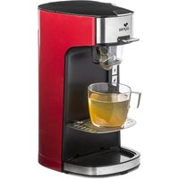 Machine à thé rouge Tea Time, théière électrique SENYA compatible thé vrac ou sachet, avec infuseur amovible 1400 W, SYBF-CM013