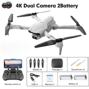 DRONE Sac 4K 2B-Drone F10 Professionnel Avec Double Camé