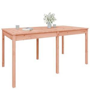 TABLE DE JARDIN  Atyhao Table de jardin 159,5x82,5x76 cm bois massif de douglas 84530