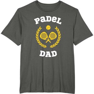 RAQUETTE DE PADEL Padeliste | Papa | Padel Tennis | Hommes | Padel Raquette T-Shirt.[G404]
