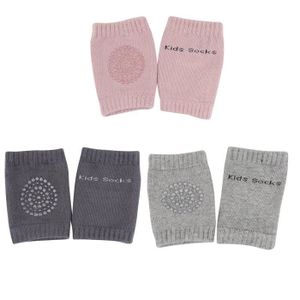 Domilay Chaussettes protectrices//Genouillere//Jambiere de Bebe pour Les Enfants Contre labrusion Pendant Le rampement