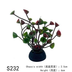 DÉCO ARTIFICIELLE couleur S-232 Taille 1 PC Simulation de plantes ar