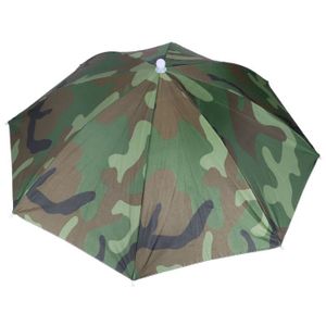 Syhood 3 Pi/èces Chapeaux de Parapluie Chapeau de P/êche de Camouflage Bandeau de Parapluie de Plage dans