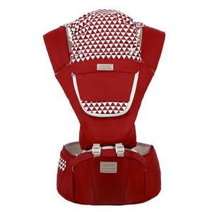 PORTE BÉBÉ Porte bébé 0-36 mois Quatre saisons Coton rouge Multifonction Sac de rangement pratique Économie du travail Confort et sécurité