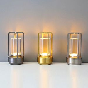 LAMPE - LANTERNE Klarako Lanterne En Cristal Lumisom, Lampe De Tabl