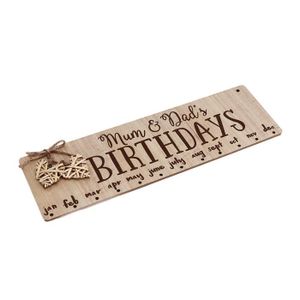 Calendrier des anniversaires Stitch et Minions - ▻ Objets de la maison -  Bois d'Orage