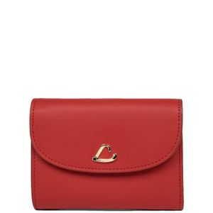 Portefeuille lancaster rouge Cdiscount