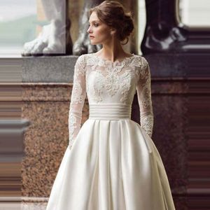 Robe mariee empire dentelle manche longue dentelle Cdiscount
