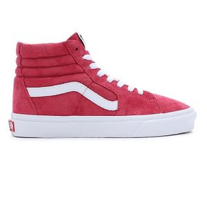 BASKET Baskets montantes Vans Sk8-Hi en daim de porc rouge pour adulte