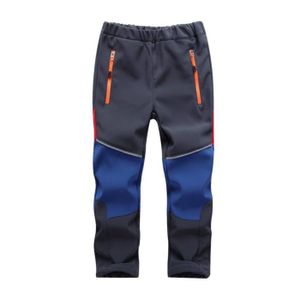 BenBoy Pantalon Ski pour Enfant Garçons Filles Outdoor Pantalon Chaud Imperméable Softshell Thermique Pantalon de Randonnee Montagne 