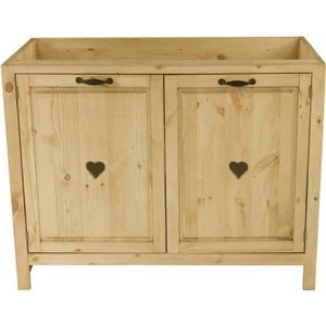 Meuble Pin Massif Miel Achat Vente Pas Cher