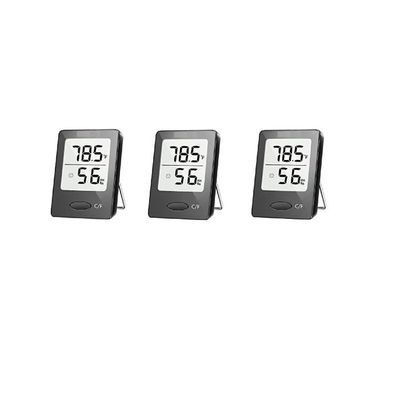 Gbformat 5PCS Hygromètre Numérique Thermomètre Intérieur - Moniteur Précis Température Et Humidité