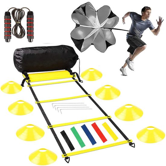 6 Marqueurs De Sol Antidérapants - 23 Cm - PVC Violet - Pour Sport, Danse, Entraînement D’agilité - 3