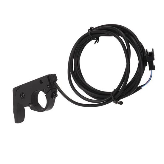 Levier D'accélérateur Pour Tondeuse à Gazon - Compatible Guidon 19mm, En Plastique Et Métal, Installation Facile