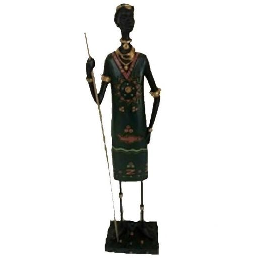 AFRICAIN PERSONNAGE STATUE SCULPTURE