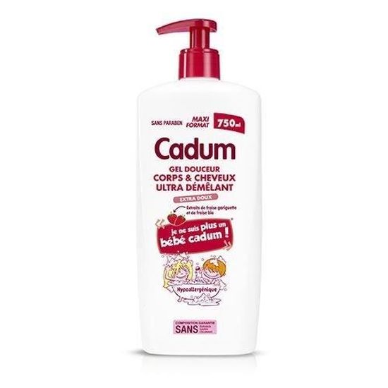Cadum Gel Douche Corps Et Cheveux Enfants Ultra Demelant Fraise 750ml Lot De 3 Cdiscount Au Quotidien