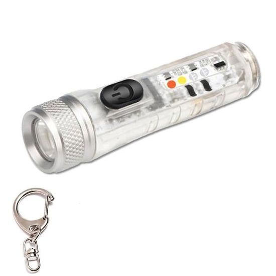 Mini lampe torche LED porte-clés publicitaire | Goodies promotionnel