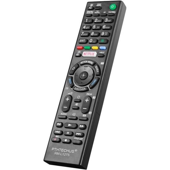 Telecomando TV Universale RMT-TX300E Per Sony, Con Tasti Youtube E Netflix, Compatibile KDL-32W660E, KD43X7000 - Foto 4