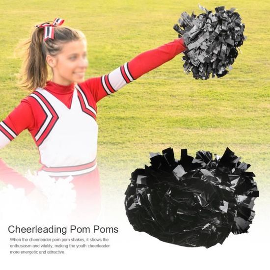 Cheerleading Pom Poms Cheerleader Pompoms Kit Acclamations de fleurs à la  main pour le sport Cheers Ball Game-SPR - Cdiscount Sport