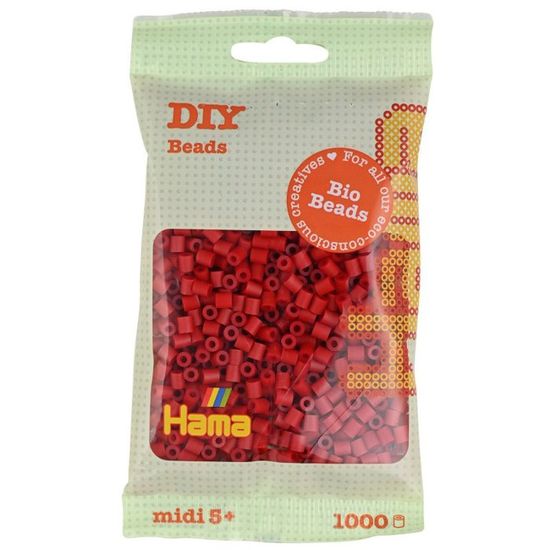 Perles Hama 1000 Pièces Marron MIDI 5mm - Pour Créations Perles à Repasser