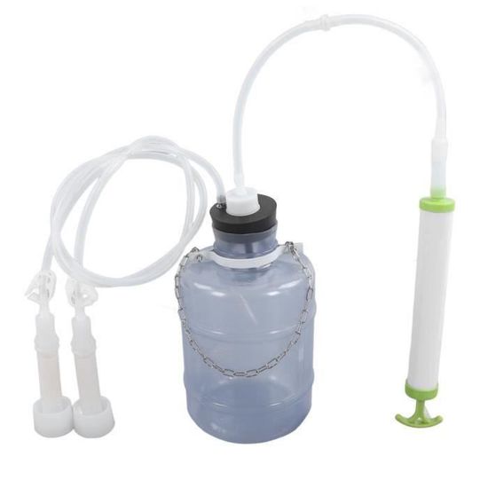 Machine à Traire Manuelle Portable - Capacité 2L, En Acier Inoxydable - Pour Chèvres Et Vaches