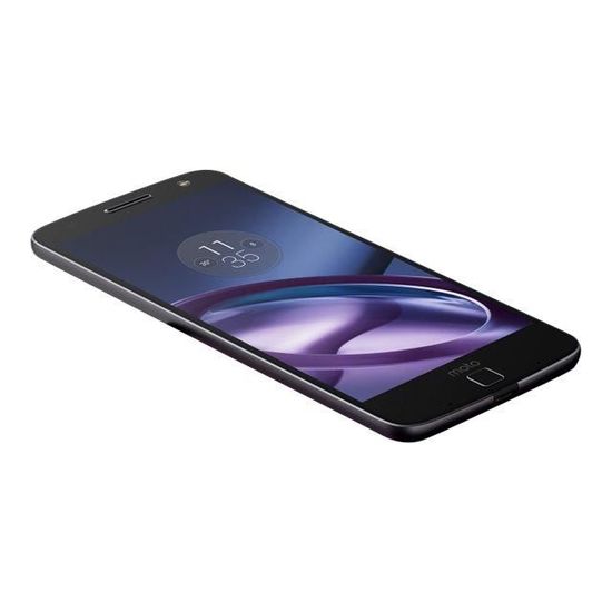 Motorola Moto Z Smartphone 4G LTE 32 Go microSDXC slot GSM 5.5" 2560 x 1440 pixels (535 ppi) AMOLED 13 MP (caméra avant de 5…