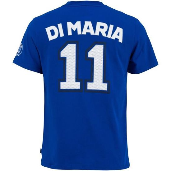 Maillot PSG Officiel Angel Di Maria – Collection Paris Saint-Germain, Taille Enfant Garçon, Polyester, Produit Sous Licence
