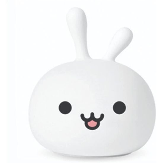 Veilleuse Enfant InnoGIO GIOpanda – Panda En Silicone Souple, 8 Couleurs, Rechargeable USB – Aide à L'endormissement