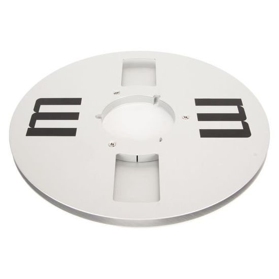 Bobine Réceptrice 7 Pouces 1/4 - Alliage Aluminium Pour Magnétos Bobine à Bobine - NAB Noir