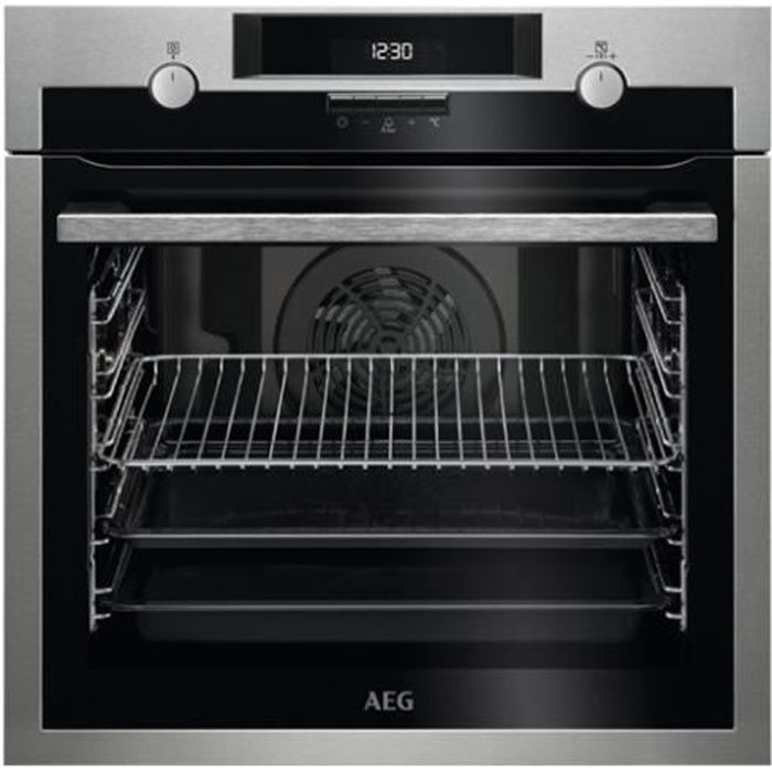 Four Pyrolyse encastrable AEG BPE531222M INOX 72L