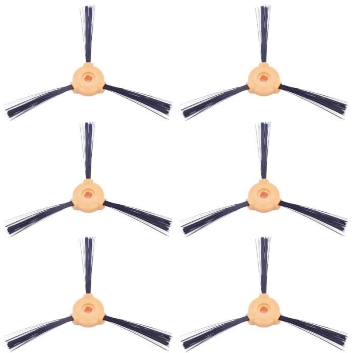 6 brosse latérale - Robot aspirateur avec brosse latérale filtre hepa pour Conga Slim 890-750 pièces d'aspira