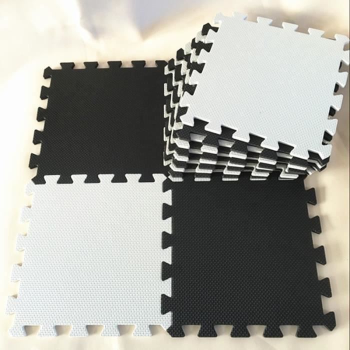 Ensemble de 10 Tapis Mousse de Sol Tapis de Sport Tapis de Jeux