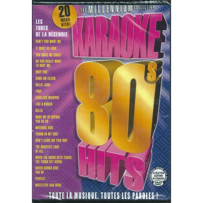 DVD Karaoke : les annes 80