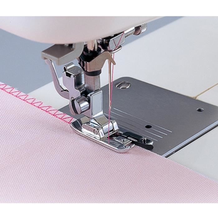 Pied de surfilage Overlock Overedge pour machine à coudre Brother Singer Janome Juki