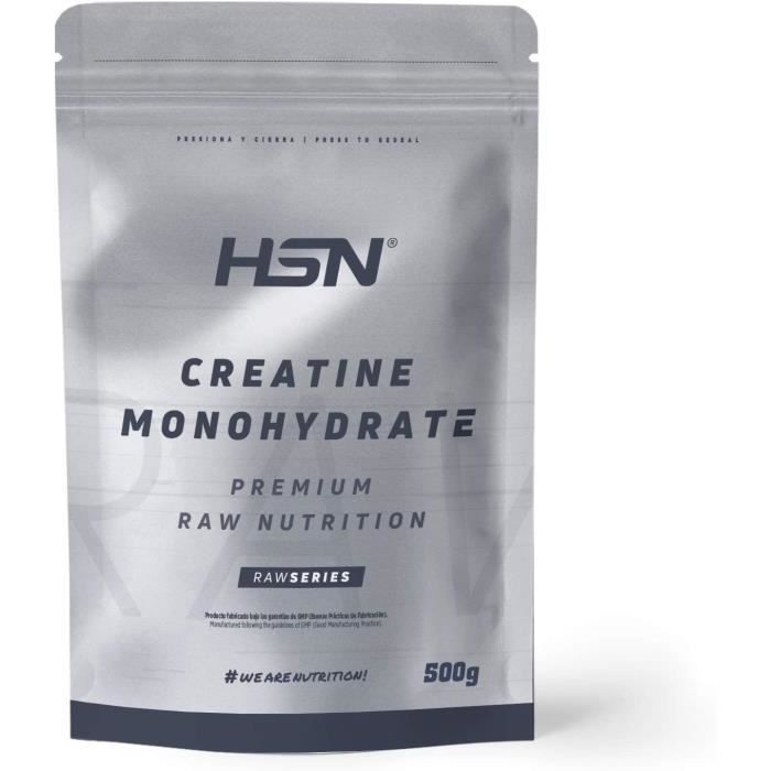 Créatine Monohydrate en Poudre de HSN - Augmentez votre Performance Sportivevotre Énergie et votre Masse Musculaireretarde la 561