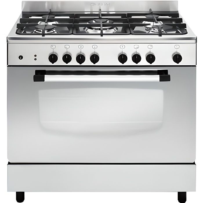 Glem GX96CVIX 06.Cuisinière Grande Largeur