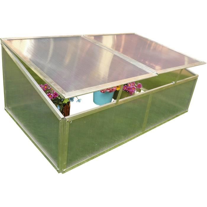Mini serre en polycarbonate 108 x 56 x 40 cm