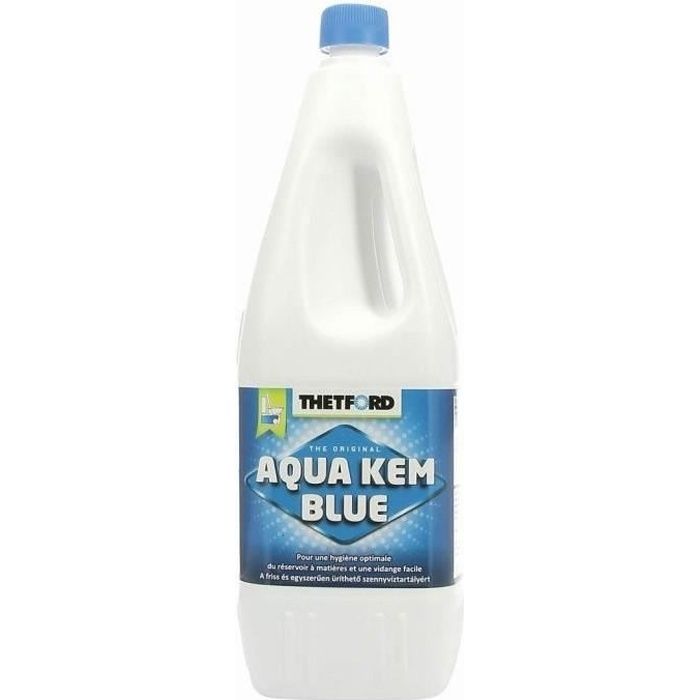 THETFORD Liquéfiant WC Chimique Aqua Kem bleu 2 Litres