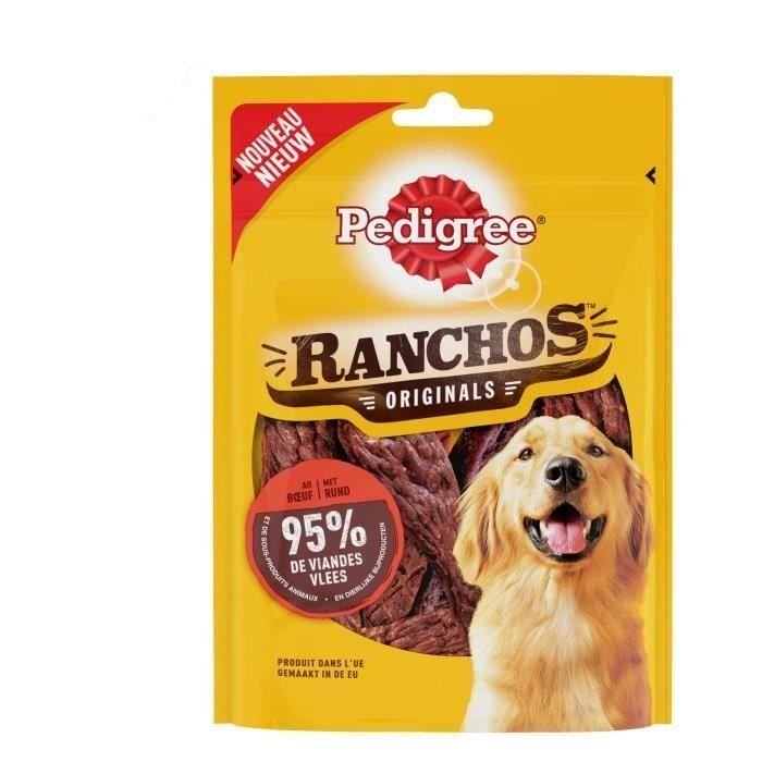 PEDIGREE Récompenses riche en boeuf Ranchos - Pour chien - 7 x 70 g