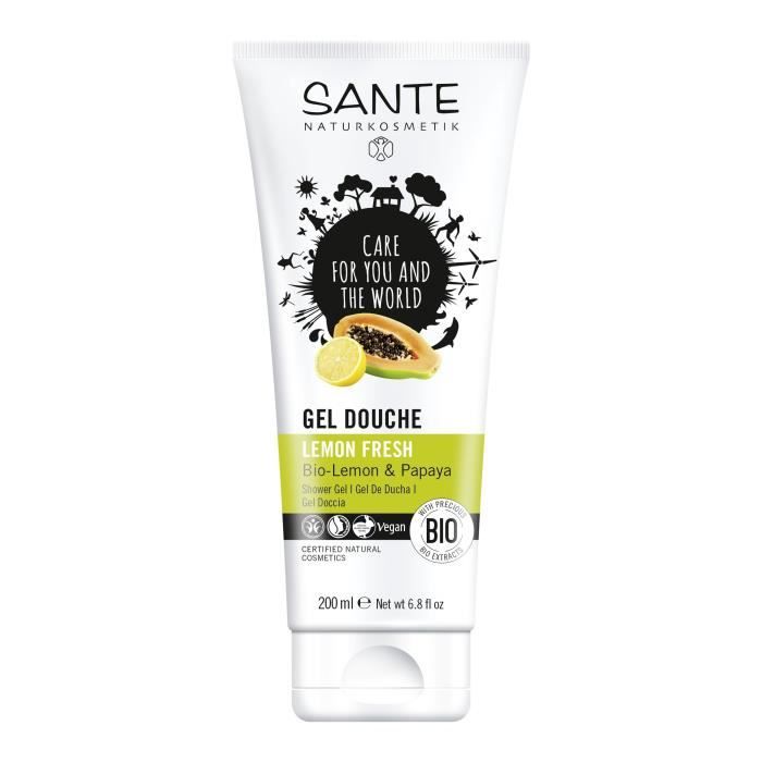 SANTE Gel douche Lemon Fresh - 200 ml