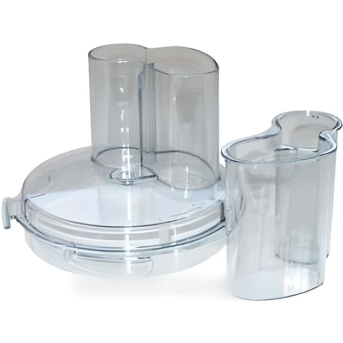 KIT COUVERCLE BOL + POUSSOIR POUR ROBOT MULTIFONCTIONS MOULINEX - BVMPIECES