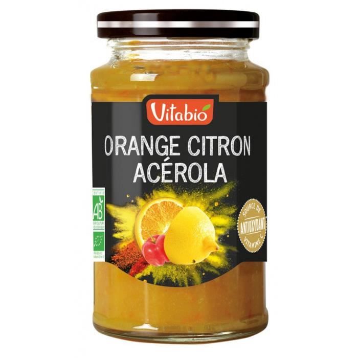 Orange citron acérola 290gr - Vitabio