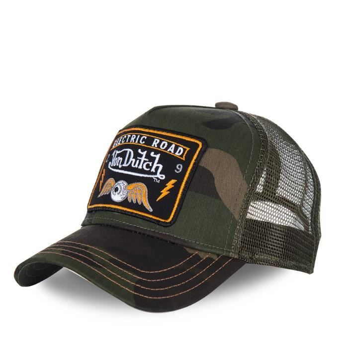 Von Dutch - Von Dutch Casquette Square Style Trucker Camouflage