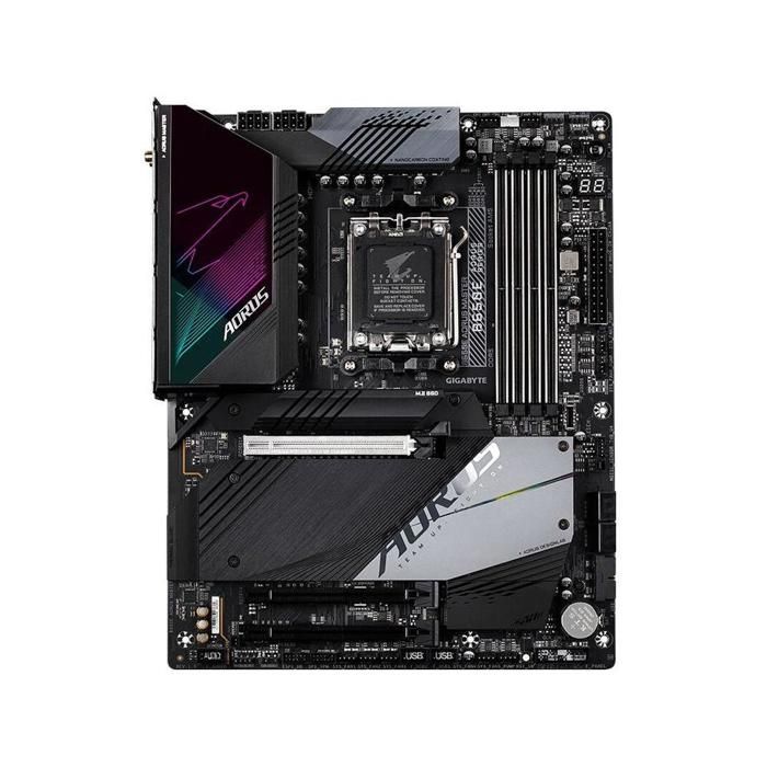 Carte mère GIGABYTE B650E AORUS MASTER AMD B650 Socket AM5 4xDDR5 SDRAM 192GB Micro ATX - Gigabyte