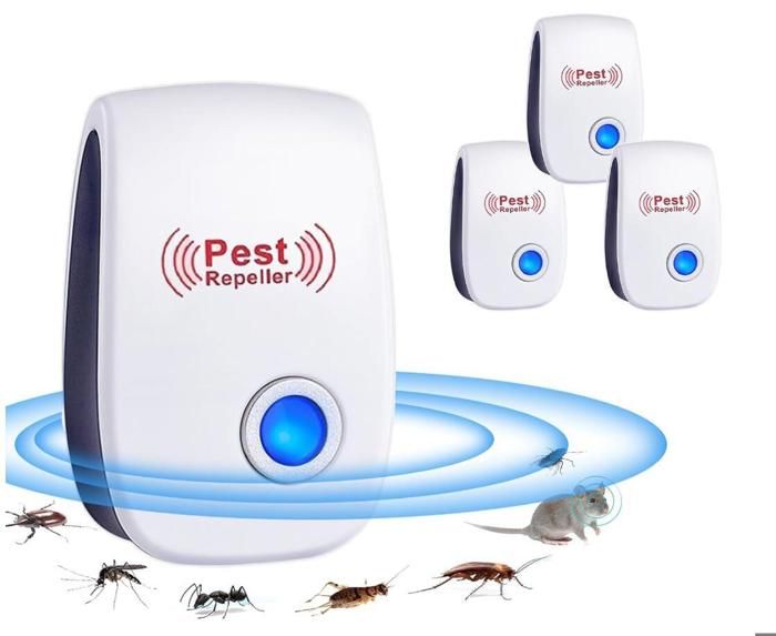 Répulsif Ultrason Anti-rongeurs Et Insectes - 4 Pack - Pour Souris, Moustiques, Cafards, Fourmis - Sans Produit Chimique
