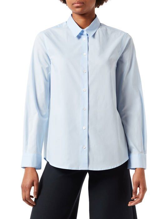 Seidensticker REGULAR FITLANGARM - Blouse - Dunkelblau/bleu