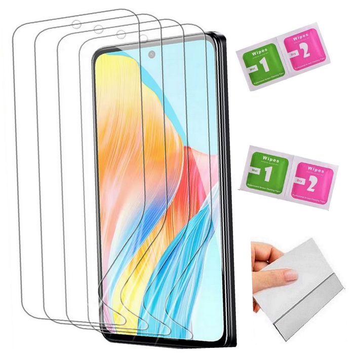 Cadorabo 3x Film D'armure Plein écran Pour Oppo A94 5G - Film De